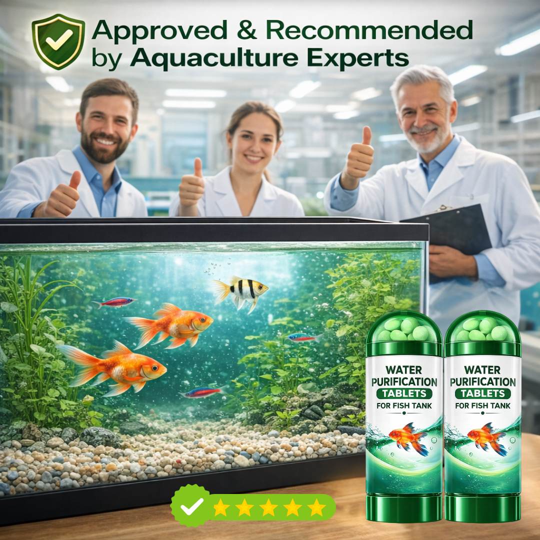 Water Purification Tablets For Fish Tanks | BUY 1 GET 1 FREE!