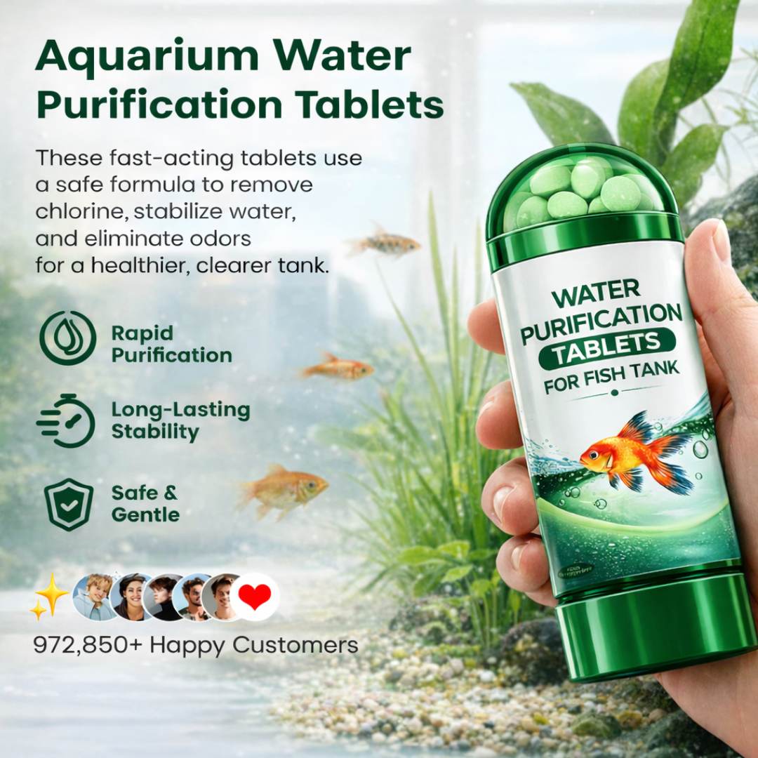 Water Purification Tablets For Fish Tanks | BUY 1 GET 1 FREE!